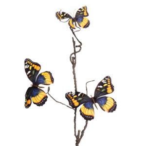 BUTTERFLY SPRAY 32" MULTICOLOR