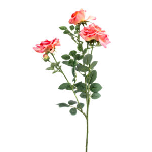 CURLED GARDEN ROSE 24" ( 3 COLORS)