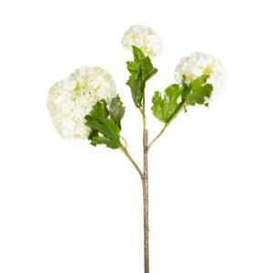 SNOWBALL BRANCH 32.5" ICED WHITE