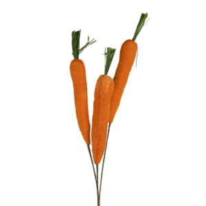 VELVET CARROT SPRAY 22" ORANGE