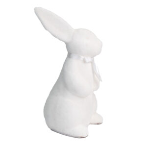 EASTER BUNNY STANDING WHITE ( 2 SIZES)