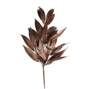 WILLOW LEAF SPRAY 23" BROWN