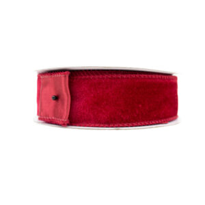 RIBBON 1.5" X 10YDS VELVET (2 COLORS)