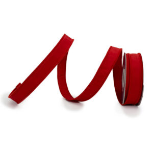 RIBBON TAFFETA RED ( 4 SIZES)