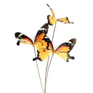 BUTTERFLY SPRAY OF THREE 28" ( 5 COLORS)