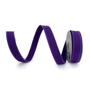RIBBON TAFFETA PLAIN PURPLE ( 4 SIZES )