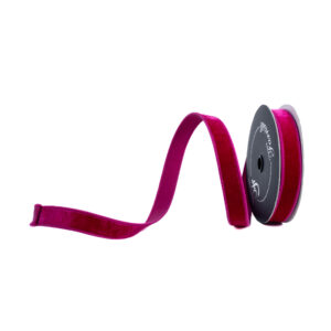 RIBBON VELVET HOT PINK ( 2 SIZES )