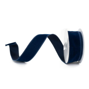 RIBBON VELVET NAVY ( 2 SIZES)